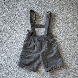 Cyrillus Charcoal Kids Overalls